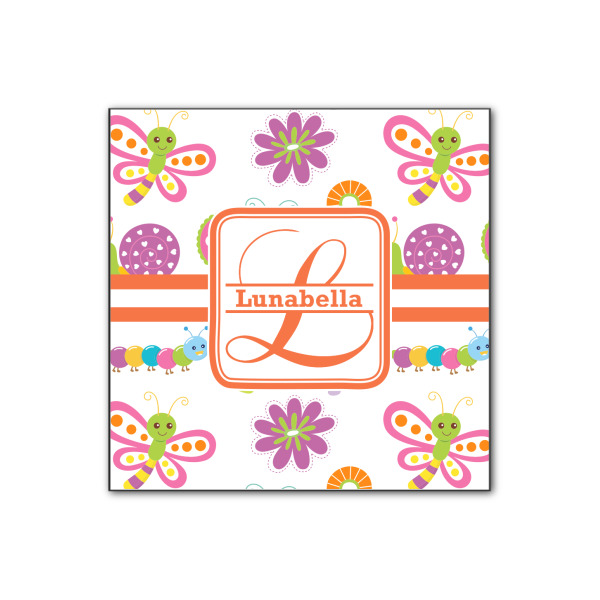 Custom Leopard Print Wood Print - 12x12 (Personalized)