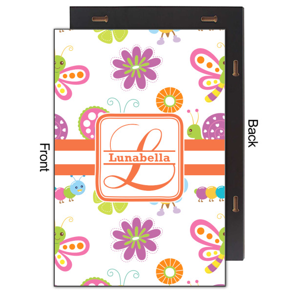 Custom Design - 20x30 Wood Print - Front & Back View