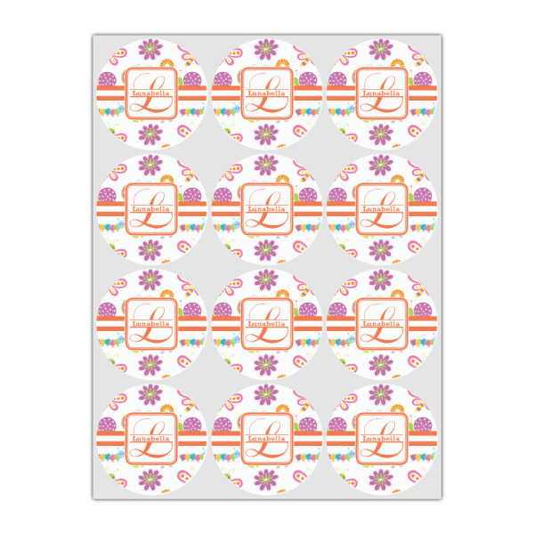 Custom Design - Icing Circle - Small - Set of 12