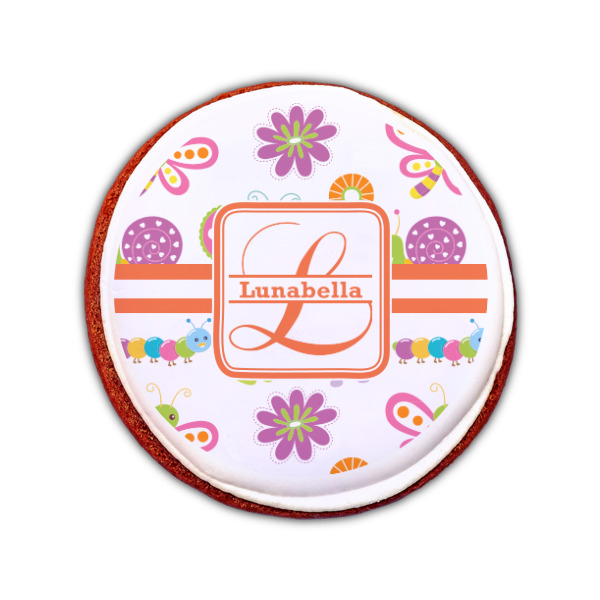 Custom Design - Printed Icing Circle - Small - On Cookie