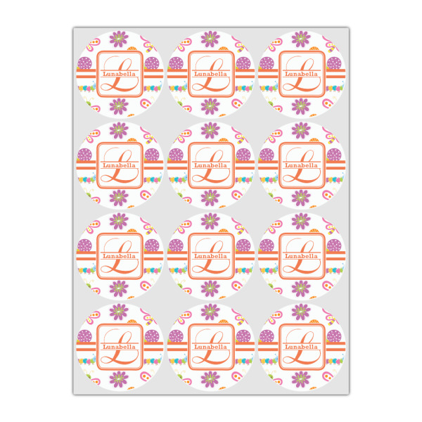 Custom Design - Drink Topper - Small - Set of 12