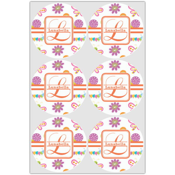 Custom Design - Drink Topper - Large - Set of 6