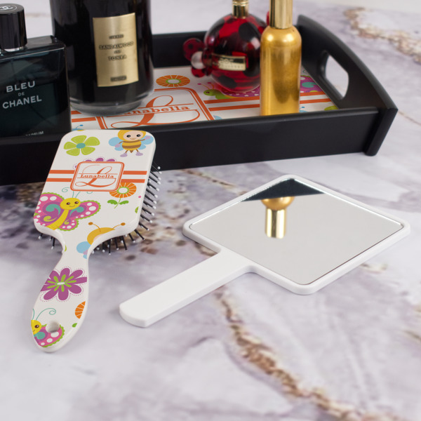 Custom Design - Hair Brush - With Hand Mirror