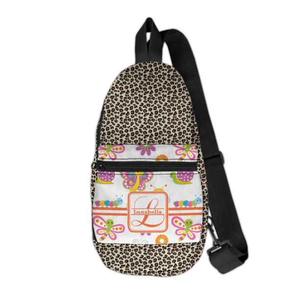 Custom Leopard Print Sling Bag (Personalized)