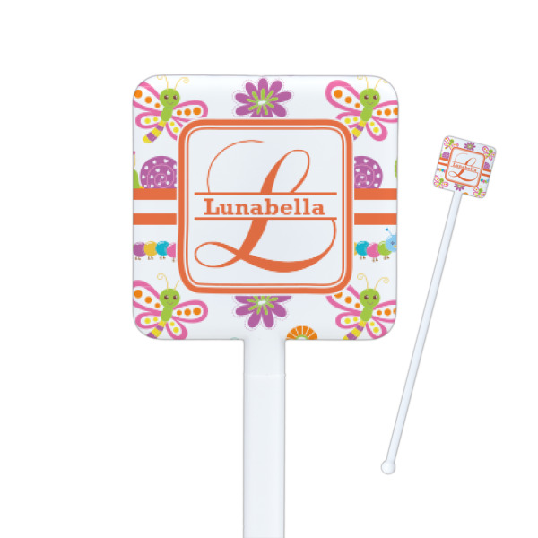 Custom Design Your Own Square Plastic Stir Sticks