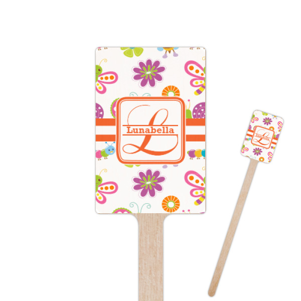 Custom Leopard Print Rectangle Wooden Stir Sticks (Personalized)