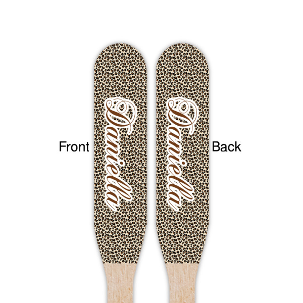 Custom Design - Wooden Food Pick - Paddle - Double Sided - Front & Back