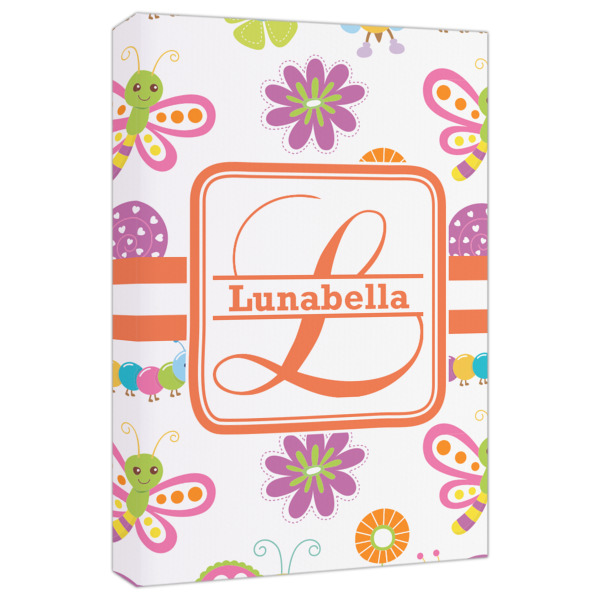 Custom Leopard Print Canvas Print - 20x30 (Personalized)