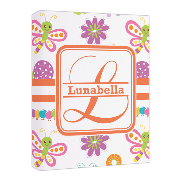 Custom Leopard Print Canvas Print - 16x20 (Personalized)