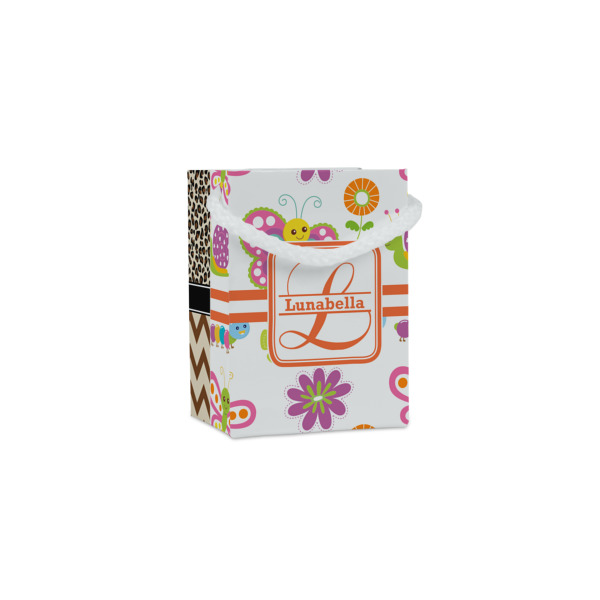 Custom Leopard Print Jewelry Gift Bags (Personalized)