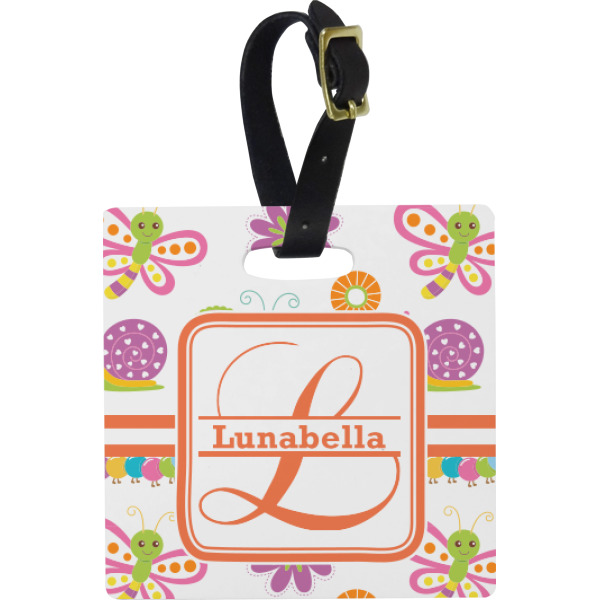 Custom Design - Personalized Square Luggage Tag