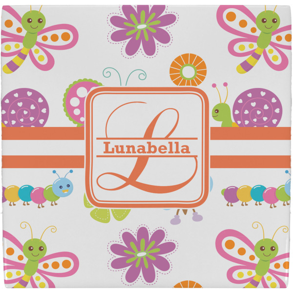 Custom Leopard Print Ceramic Tile Hot Pad (Personalized)