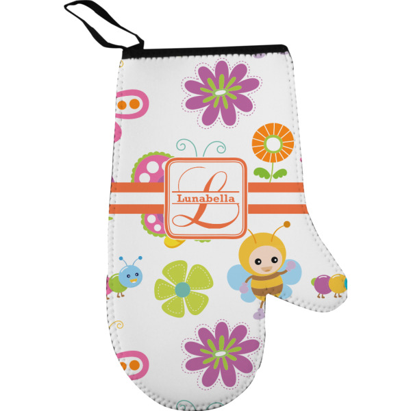 Custom Leopard Print Oven Mitt (Personalized)