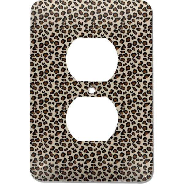 Custom Leopard Print Electric Outlet Plate