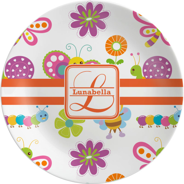 Custom Leopard Print Melamine Plate (Personalized)
