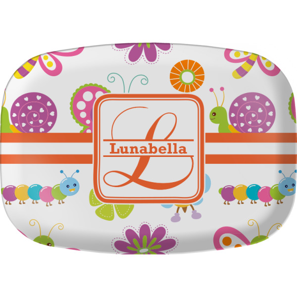 Custom Leopard Print Melamine Platter (Personalized)
