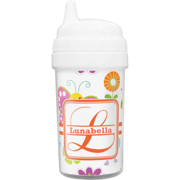 Custom Leopard Print Sippy Cup (Personalized)