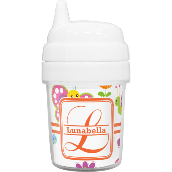 Custom Leopard Print Baby Sippy Cup (Personalized)