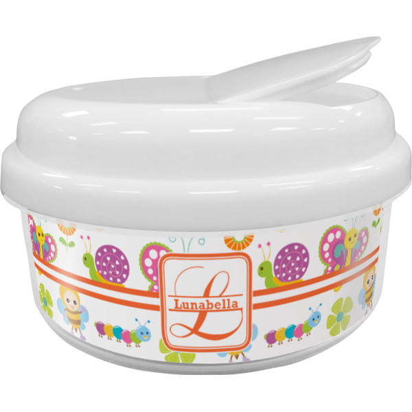 Custom Leopard Print Snack Container (Personalized)