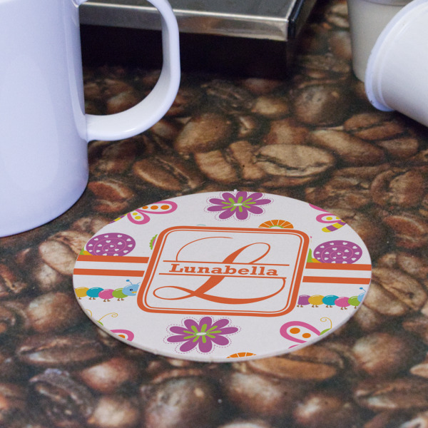 Custom Design - Round Paper Coaster - Front