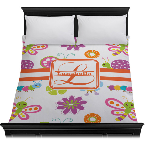 Custom Design - Duvet Cover - Queen - On Bed - No Prop