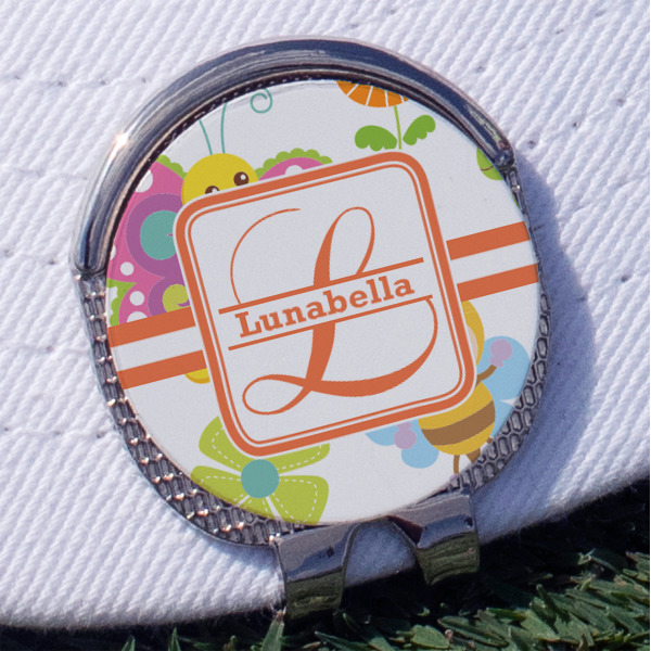 Custom Leopard Print Golf Ball Marker - Hat Clip