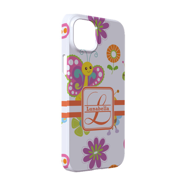 Custom Leopard Print iPhone Case - Plastic - iPhone 14 (Personalized)