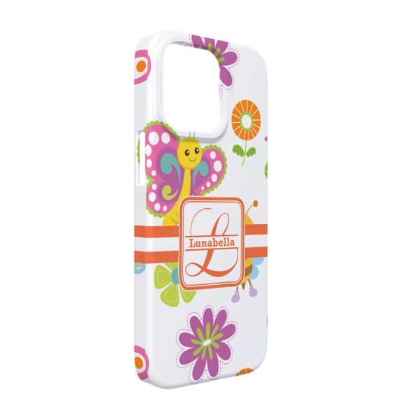 Custom Leopard Print iPhone Case - Plastic - iPhone 13 (Personalized)