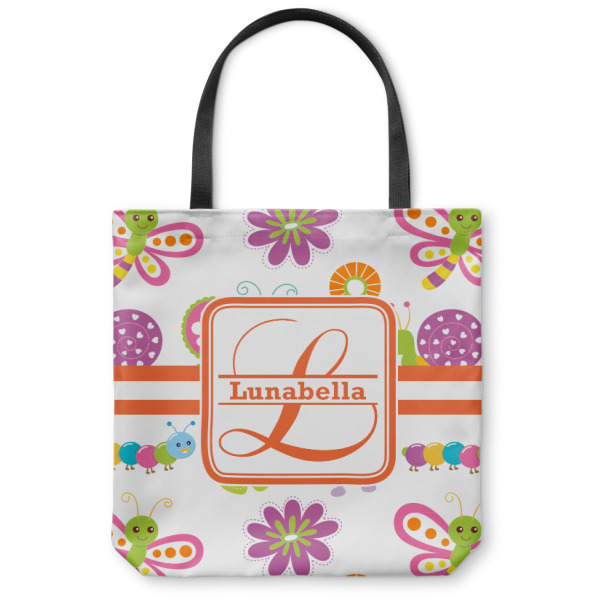 Custom Leopard Print Canvas Tote Bag (Personalized)