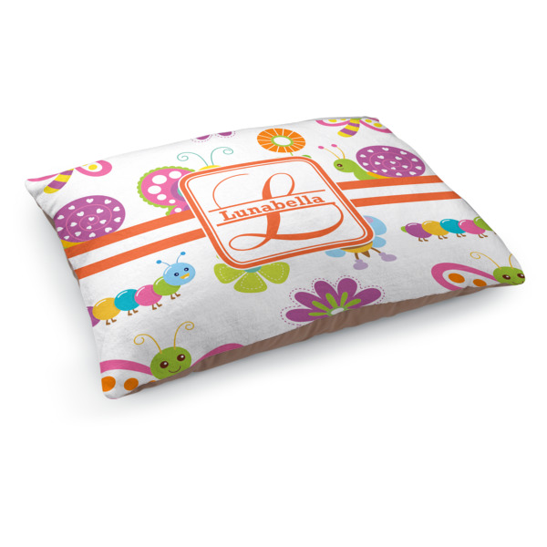 Custom Leopard Print Dog Bed - Medium w/ Name and Initial