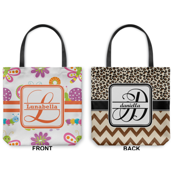 Custom Design - Canvas Tote - Front and Back