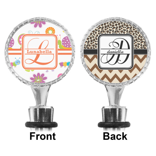 Custom Design - Bottle Stopper - Front and Back