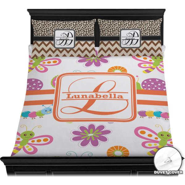 Custom Design - Bedding Set - Queen - Duvet - On Bed