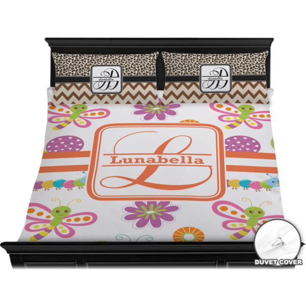 Custom Design - Bedding Set - King - Duvet - On Bed