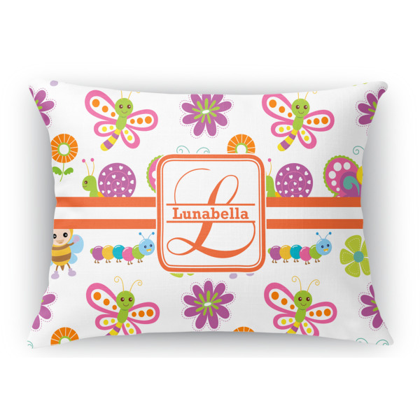 Custom Leopard Print Rectangular Throw Pillow Case (Personalized)