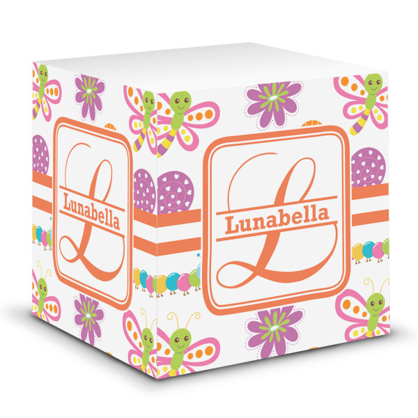 Custom Leopard Print Sticky Note Cube (Personalized)