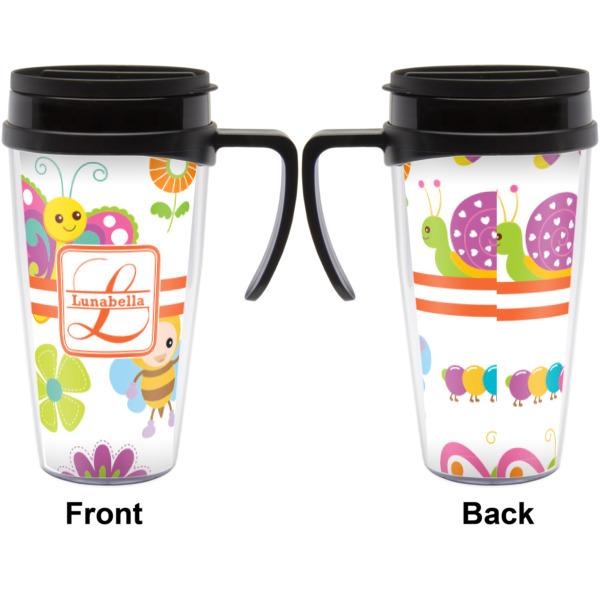 Custom Design - Travel Mug with Black Handle - Approval