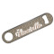 Leopard Print Bar Bottle Opener w/ Name and Initial