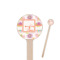 Leopard Print Round Wooden Stir Sticks (Personalized)