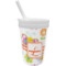 Leopard Print Sippy Cup with Straw (Personalized)