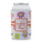 Leopard Print Can Cooler (12 oz) w/ Name and Initial