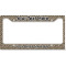 Leopard Print License Plate Frame - Style B (Personalized)