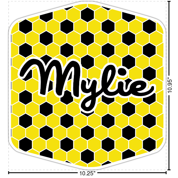 Custom Honeycomb Twill Iron On Patch - Custom Shape - 3XL (Personalized)