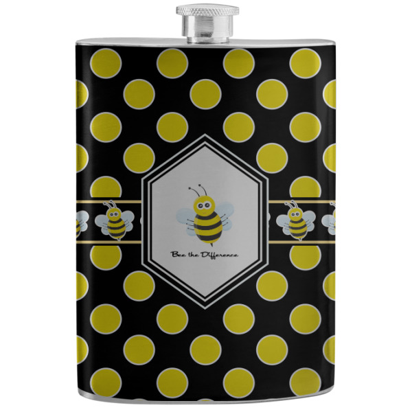 Custom Honeycomb Stainless Steel Flask (Personalized)