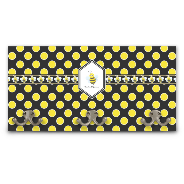 Custom Honeycomb Wall Mounted Coat Rack (Personalized)