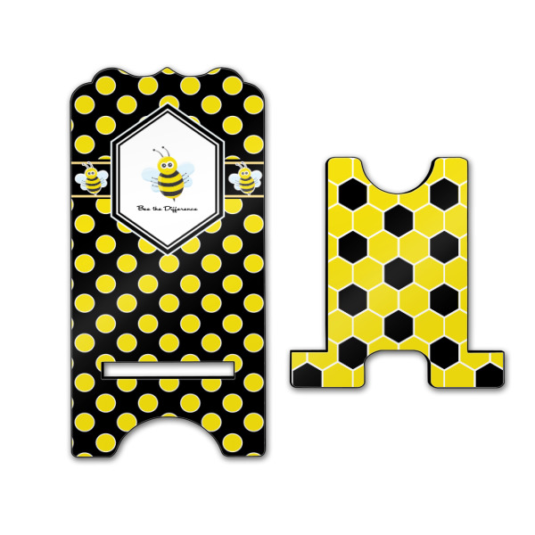 Custom Design - Stylized Phone Stand - Front & Back - Large