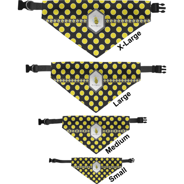 Custom Design - Pet Bandana Sizes