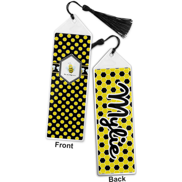 Custom Design - Bookmark w/ Tassel - Front and Back
