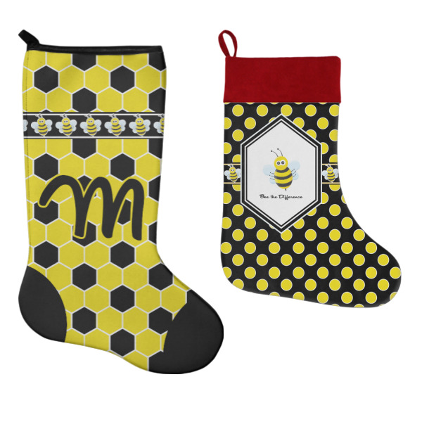 Custom Design - Stockings - Side by Side compare