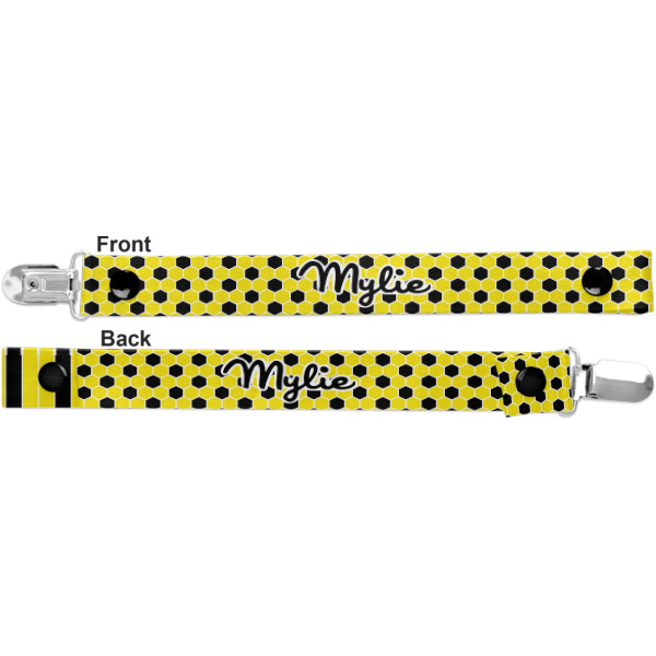 Custom Design - Pacifier Clip - Front and Back